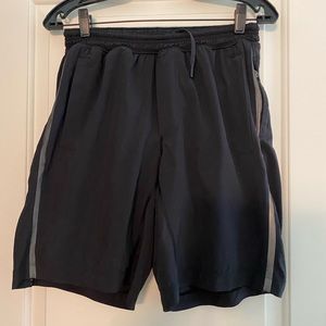 MENS LULULEMON Athletic Running Shorts - Medium - Black